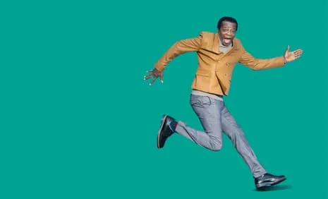 Stephen K Amos: ‘My Toes Are Hideous’ Plus They’re Connected on the Most Gaunt Legs Imaginable.